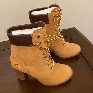 Timberland Glancy Wheat Nubuck, New with Box